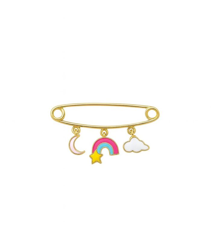 Gold brooche