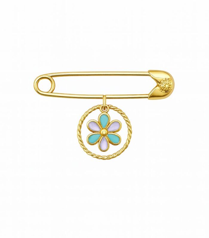 Gold brooche