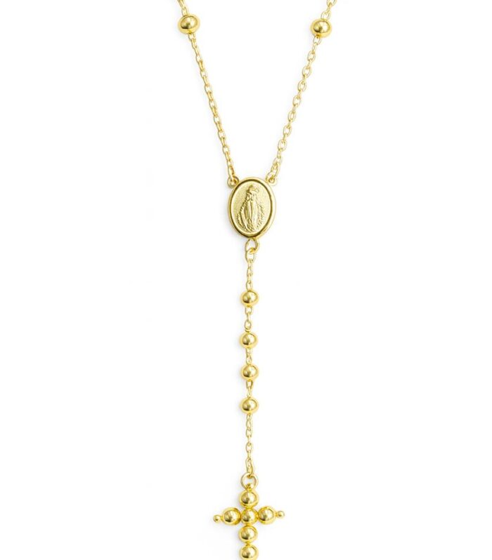 Gold rosary