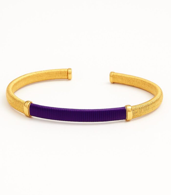 Gold bangle