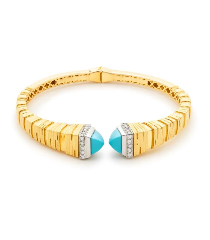 Gold bangle
