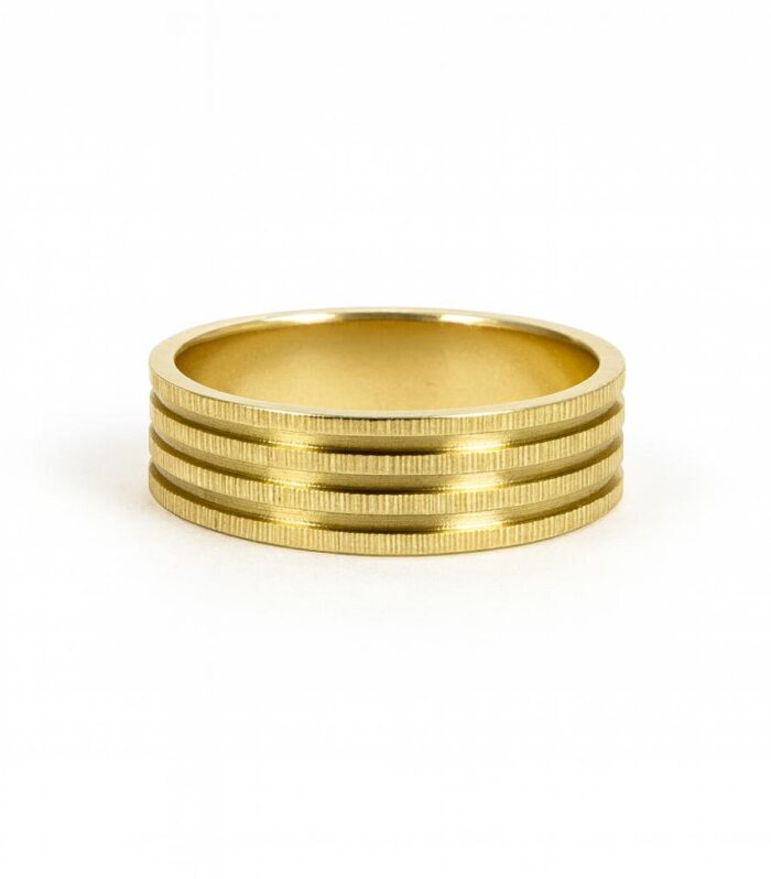 Gold wedding band