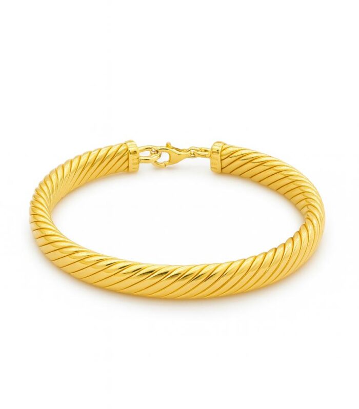 Gold bangle