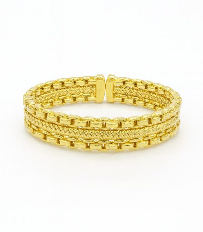 Gold bangle