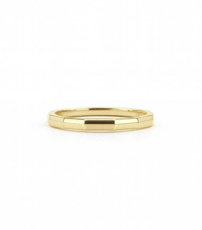 Gold wedding band