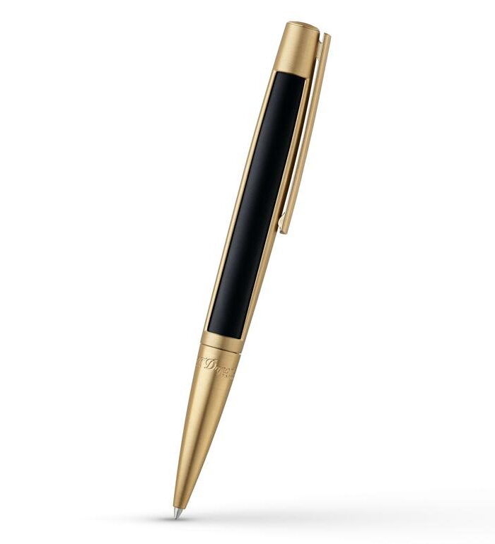 S.T.Dupont Défi Brushed Gold And Composite Ballpoint
