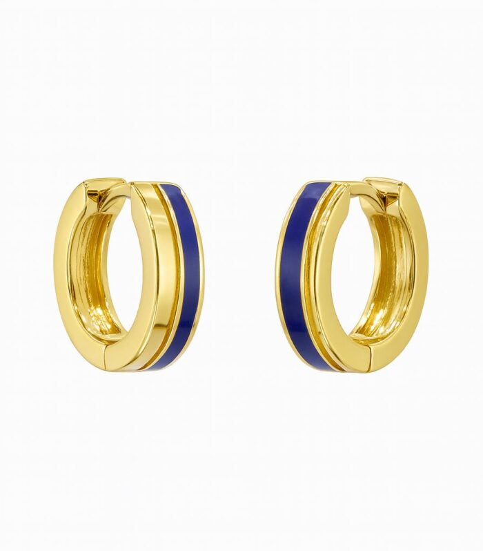 Gold earrings