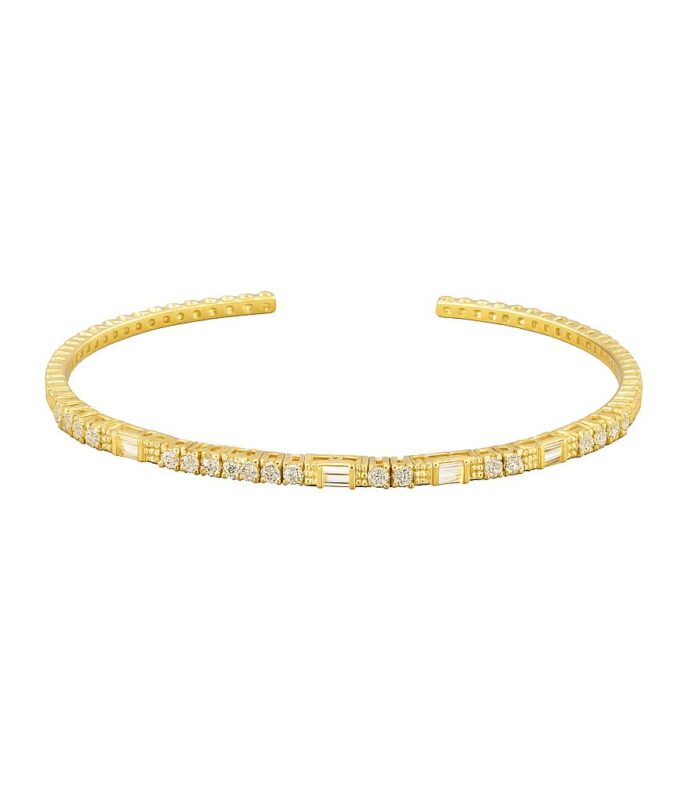 Diamond bangle