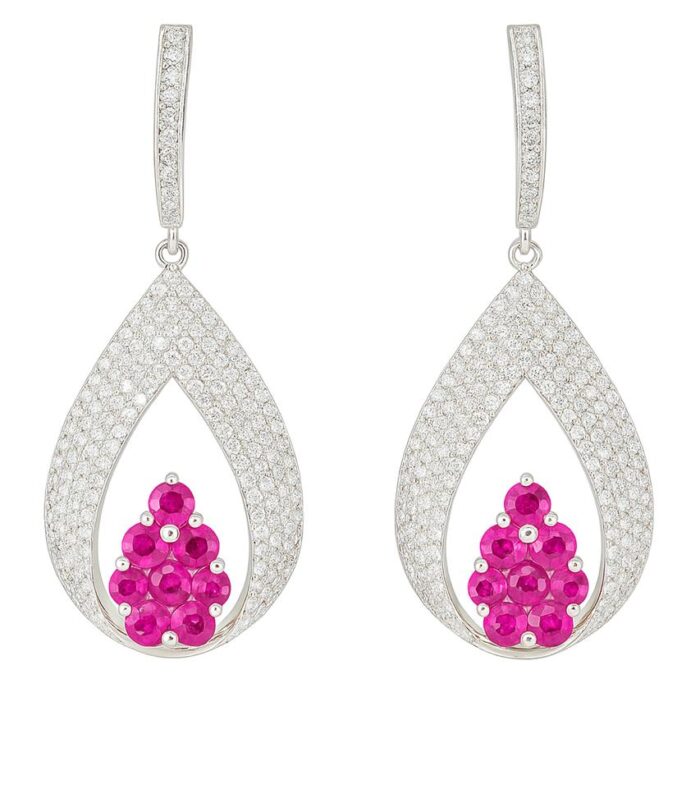 Diamond earrings