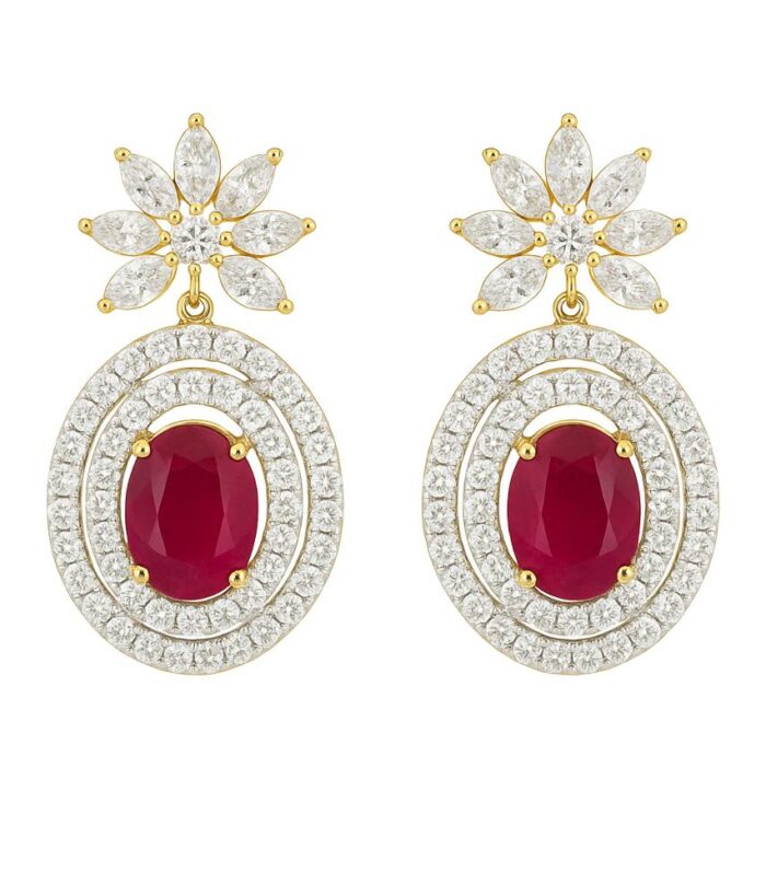 Diamond earrings