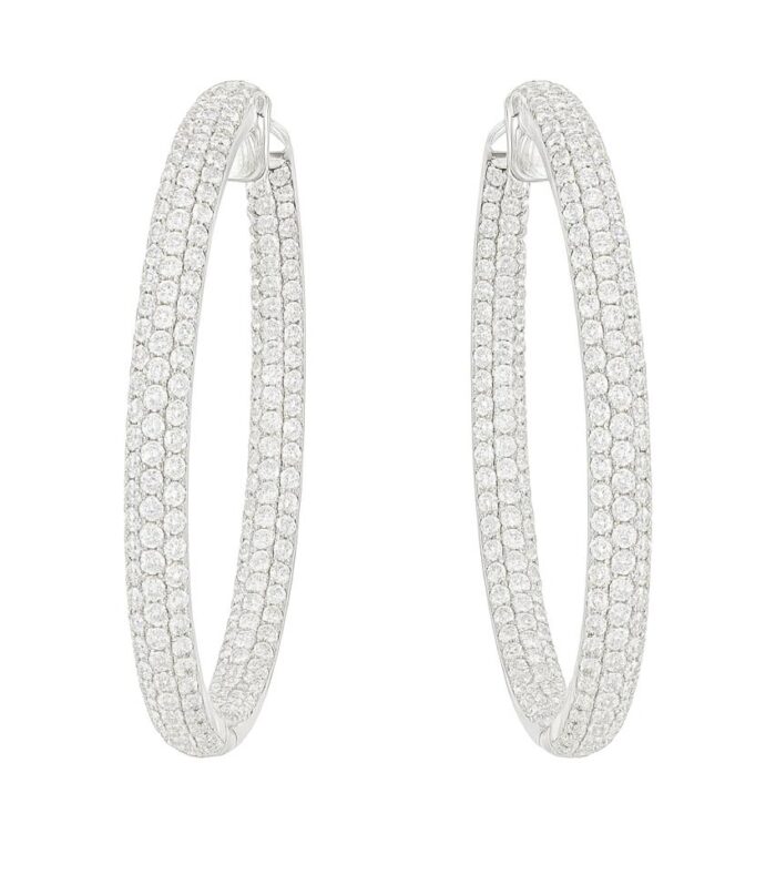 Diamond earrings