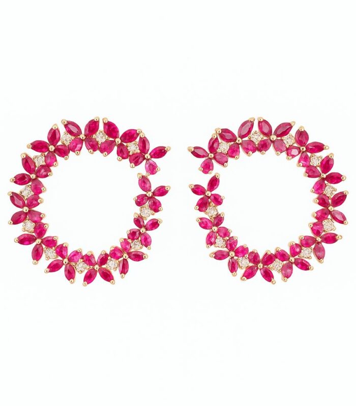 Diamond earrings