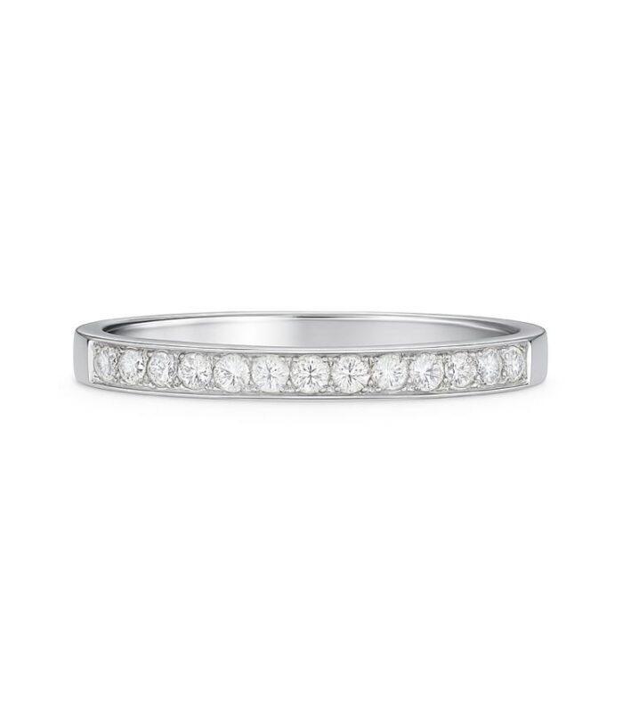 Diamond wedding band