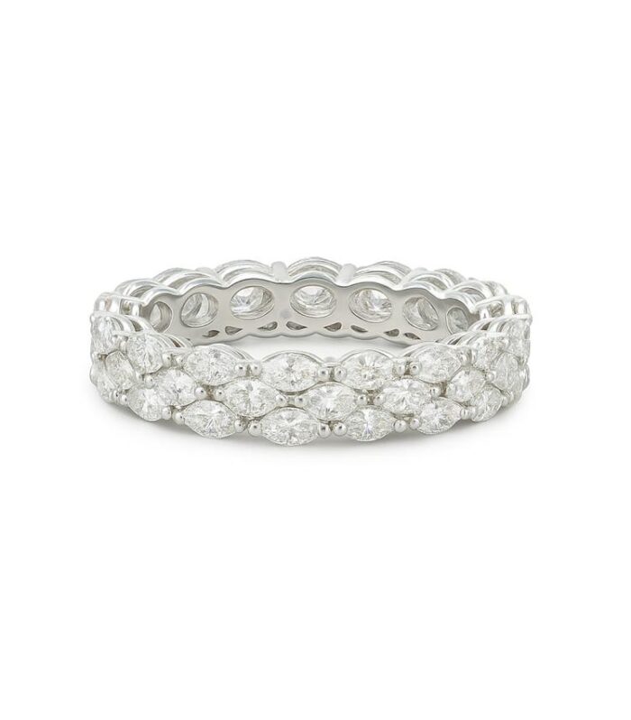 Diamond wedding band