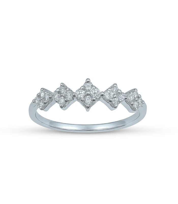 Diamond wedding band