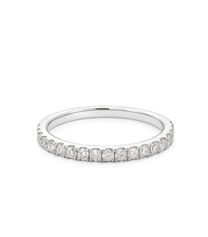 Diamond wedding band
