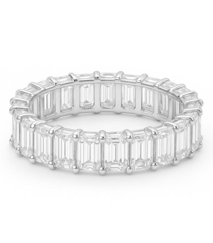 Diamond wedding band