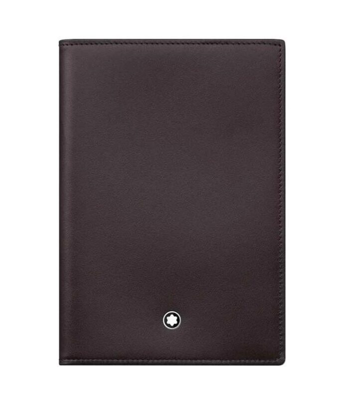 Montblanc MEISTERSTUCK BROWN LEATHER PASSPORT HOLDER