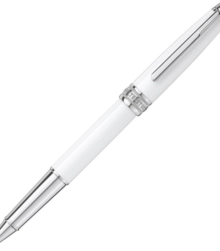 Montblanc MEISTERSTUCK WHITE SOLITAIRE CLASSIQUE ROLLERBALL PEN