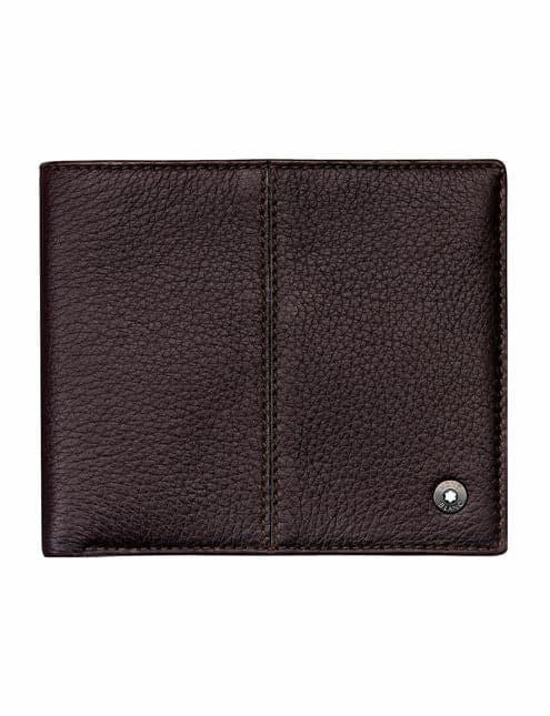 Montblanc MEISTERSTUCK 8CC BIFOLD WALLET I BROWN GRAINED LEATHER