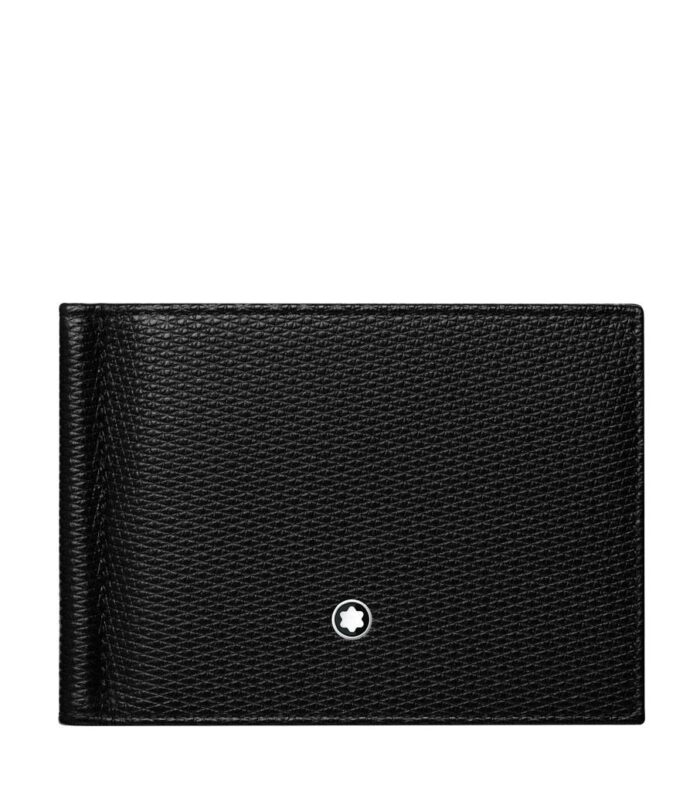 Montblanc MEISTERSTUCK SELECTION BLACK LEATHER WALLET WITH MONEY CLIP