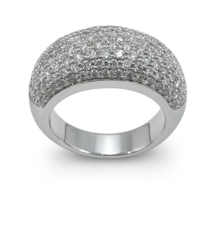 Diamond wedding band