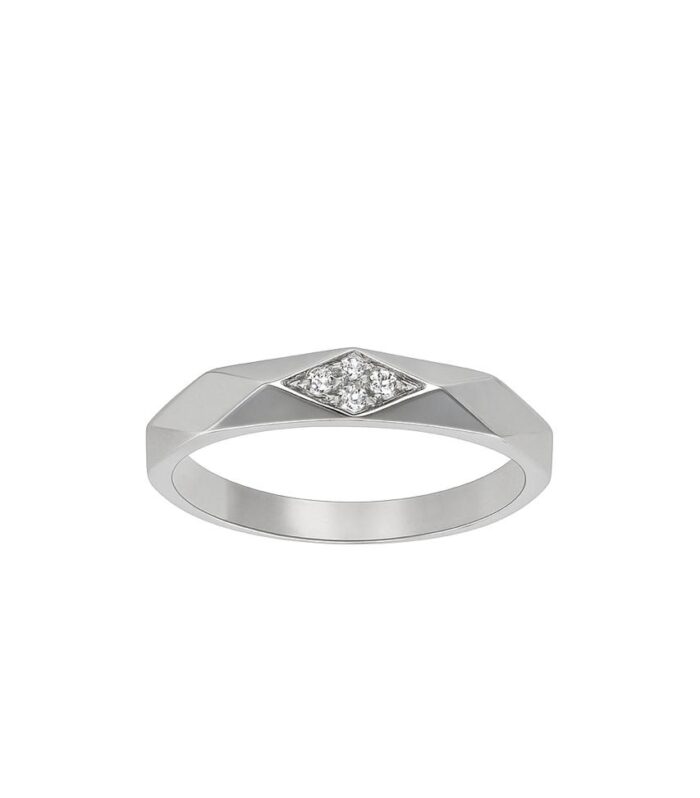 Diamond wedding band