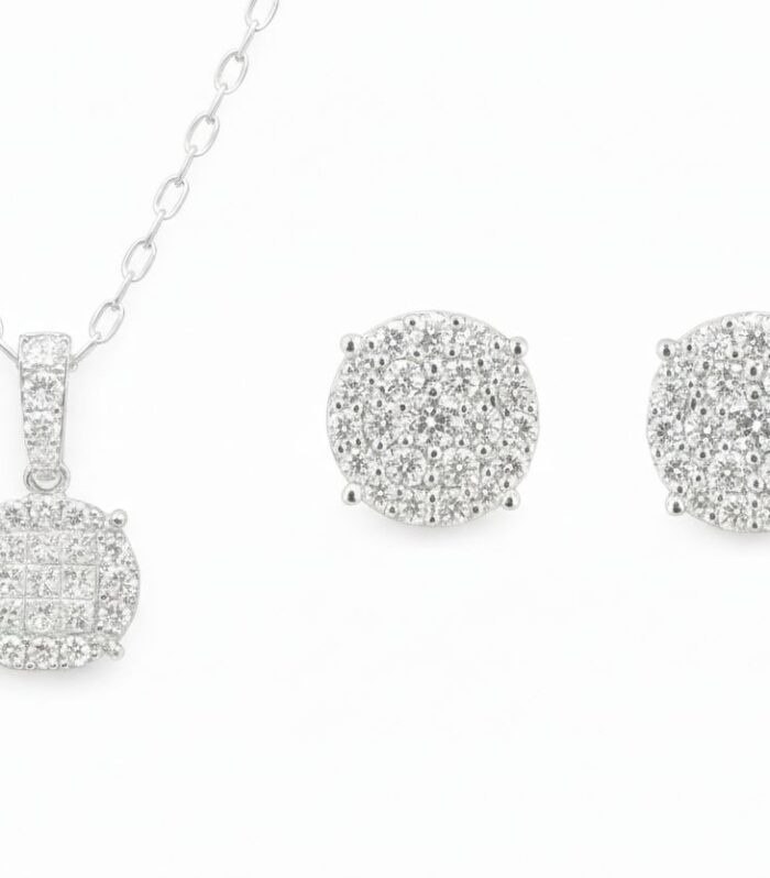 Diamond half set
