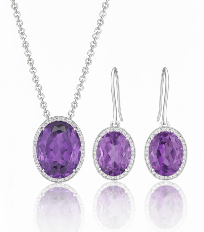 Diamond half set