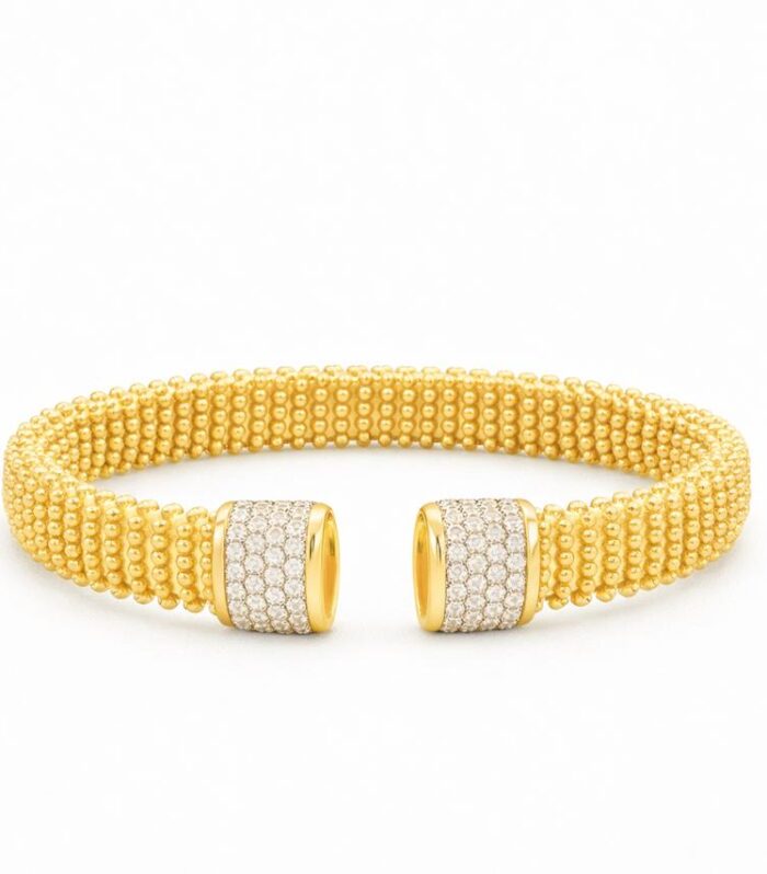Gold bangle