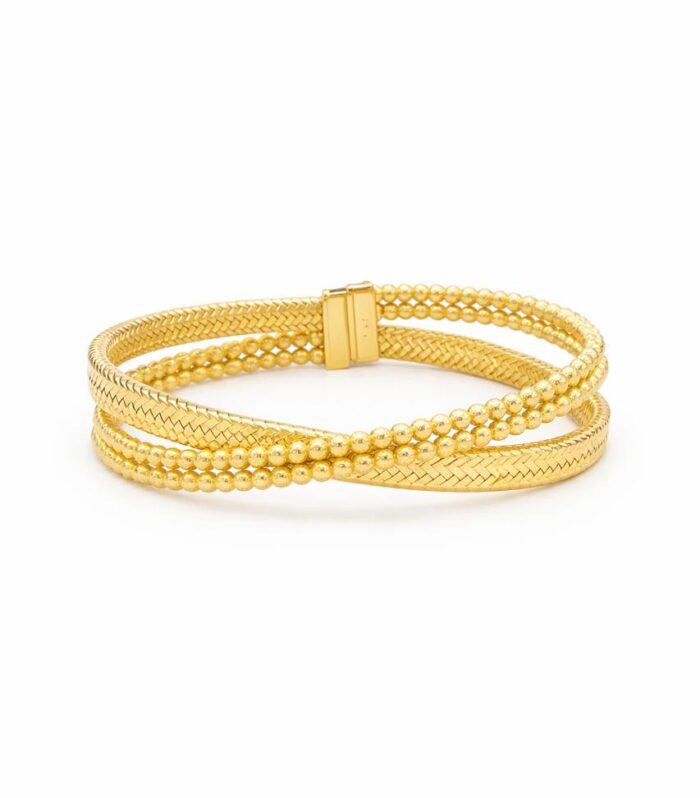 Gold bangle