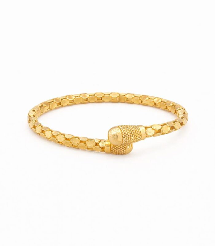 Gold bangle