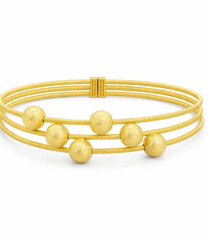 Gold bangle