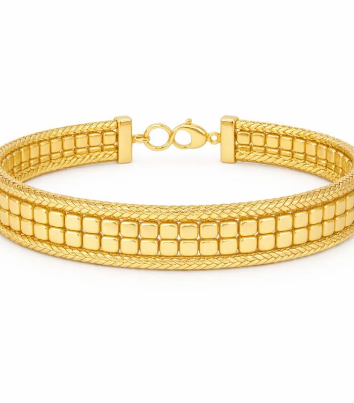 Gold bangle