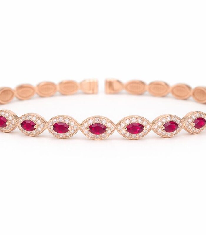 Diamond bangle