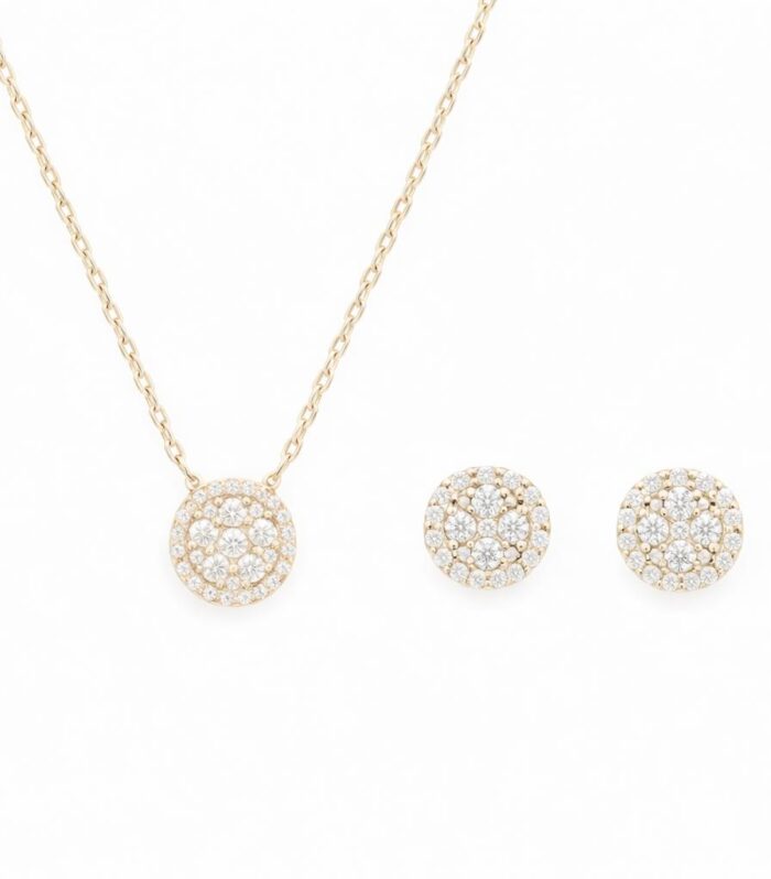 Diamond half set