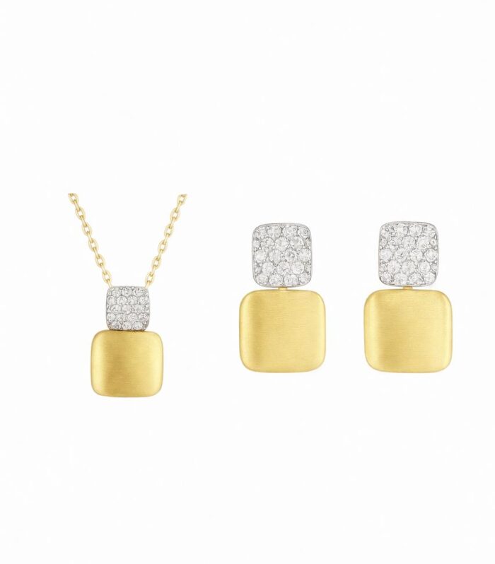 Diamond half set