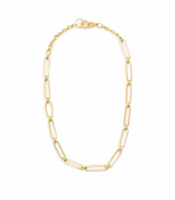 Gold anklet