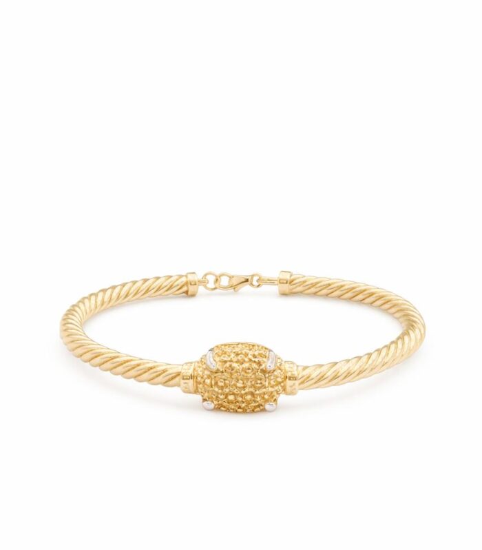 Gold bangle