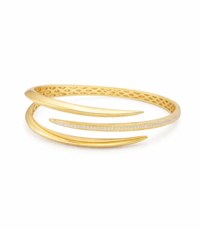 Gold bangle