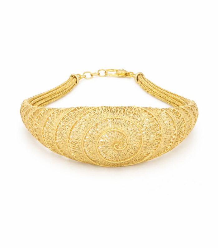 Gold bangle