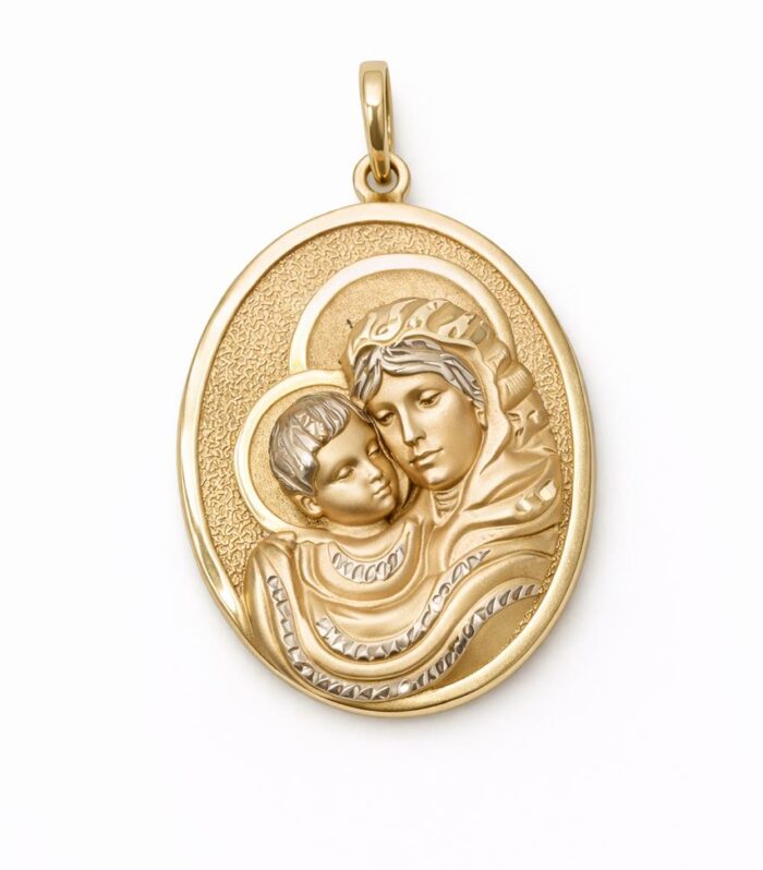 Gold pendant