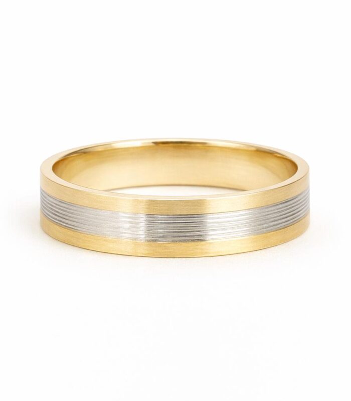 Gold wedding band
