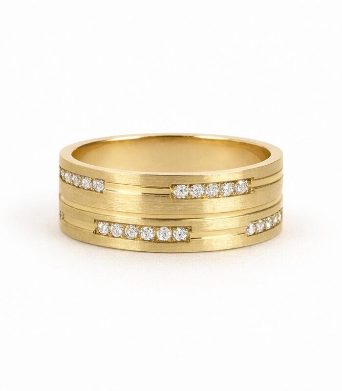 Gold wedding band
