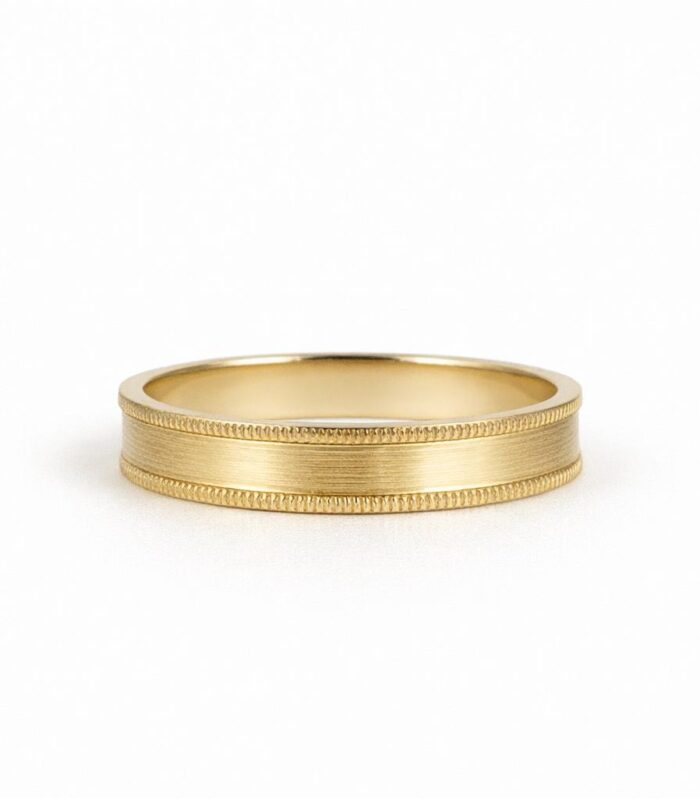 Gold wedding band