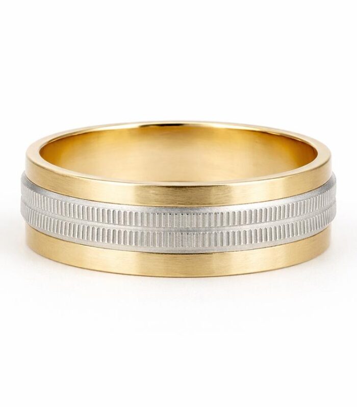 Gold wedding band
