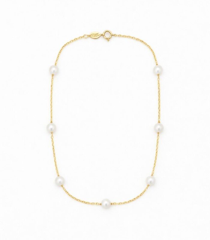 Gold anklet