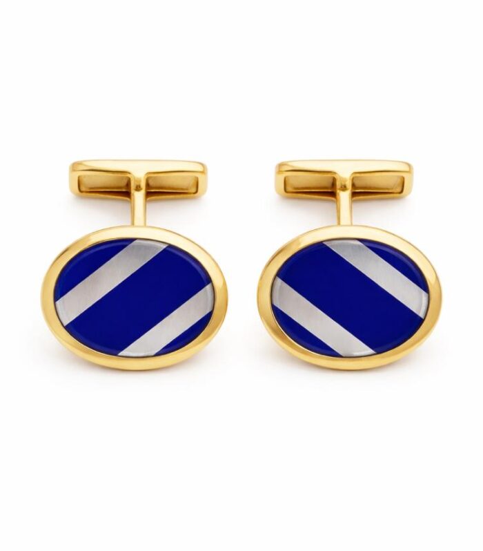 Gold cufflinks