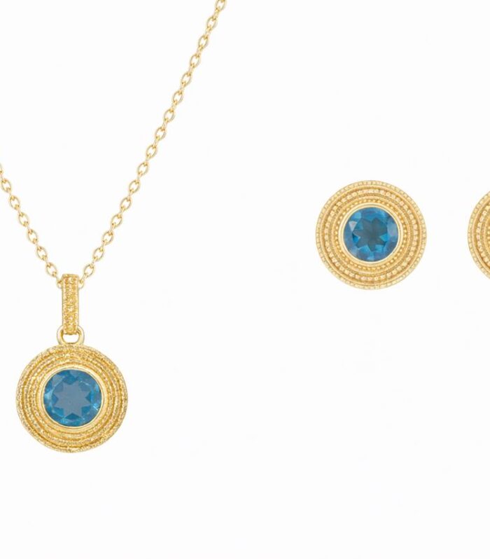 Gold half set