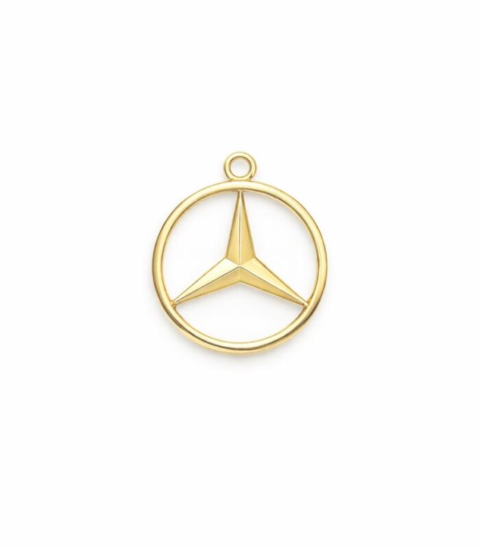 Gold key holder